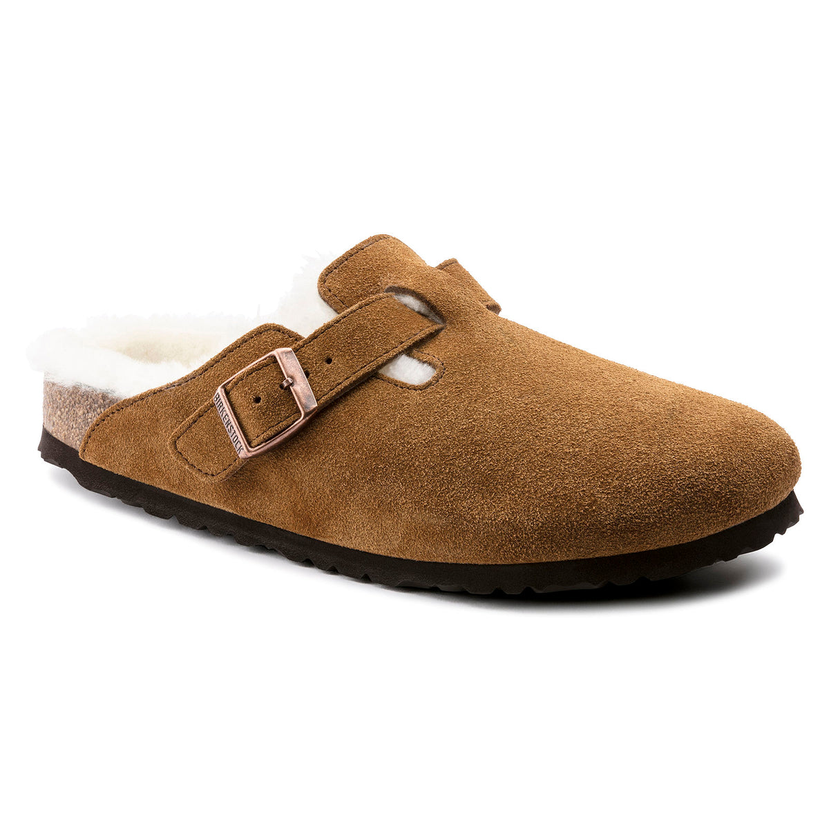 未使用品●BIRKENSTOCK Boston Suede Shearling 1001140_1001141-