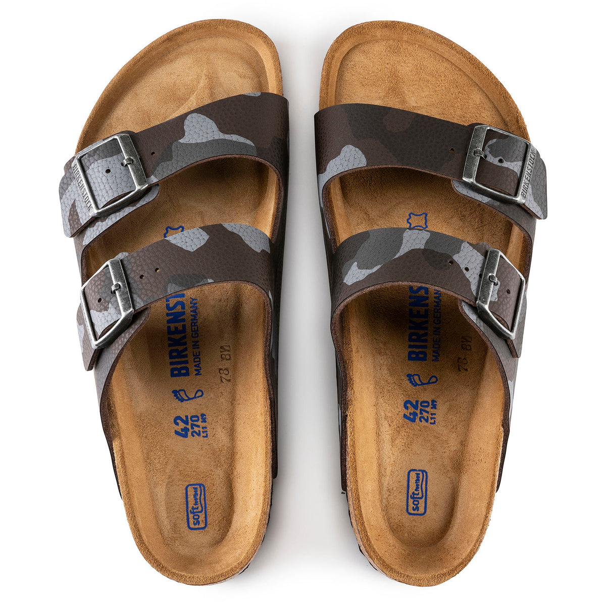 Birkenstock Arizona Soft Footbed Sandals Camo Print Size 41 EU 10 US Men Birkenstock Arizona Soft Footbed Sandals Camo Print Size 41  main image 4