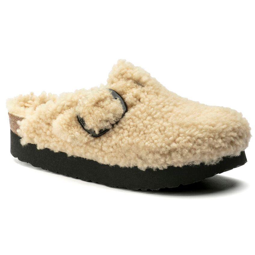 Birkenstock Boston Big Buckle Platform Teddy – Walking Depot