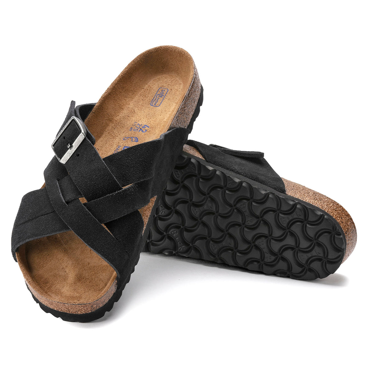 BIRKENSTOCK ルガーノサンダル ブラック サイズ40 Birkenstock Lugano Soft Footbed – Walking Depot