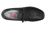 SAS Traveler in Black Leather - Top View