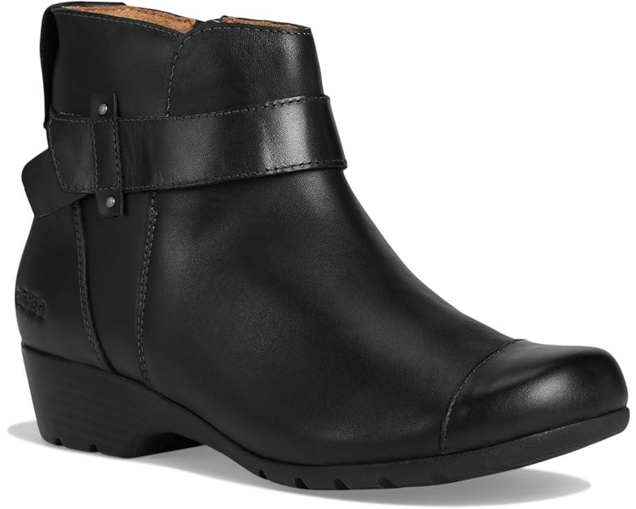 Taos Women's Gazette Ankle Boot – Full-Grain Leather, 1 3/8" Heel, Inside Zipper, Removable Arch Support Footbed