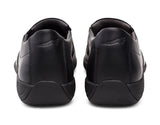 Dansko Ellie in Black Leather - Rear View