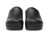 Dansko Karl in Black Box Leather - Front View