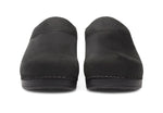 Dansko Karl in Black Oiled Leather - Front View