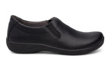 Dansko Ellie in Black Leather - Outside View