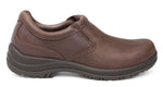 Dansko Wynn in Brown Distressed - Outside View