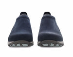 Dansko Patti in Navy Milled Nubuck - Front View