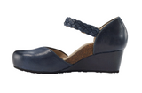 Aetrex Mia in Navy - Inside View