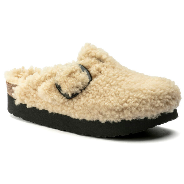 Birkenstock Boston Big Buckle Platform Teddy – Walking Depot