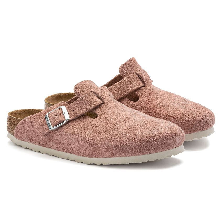 Birkenstock Boston Soft Footbed - Suede – Walking Depot