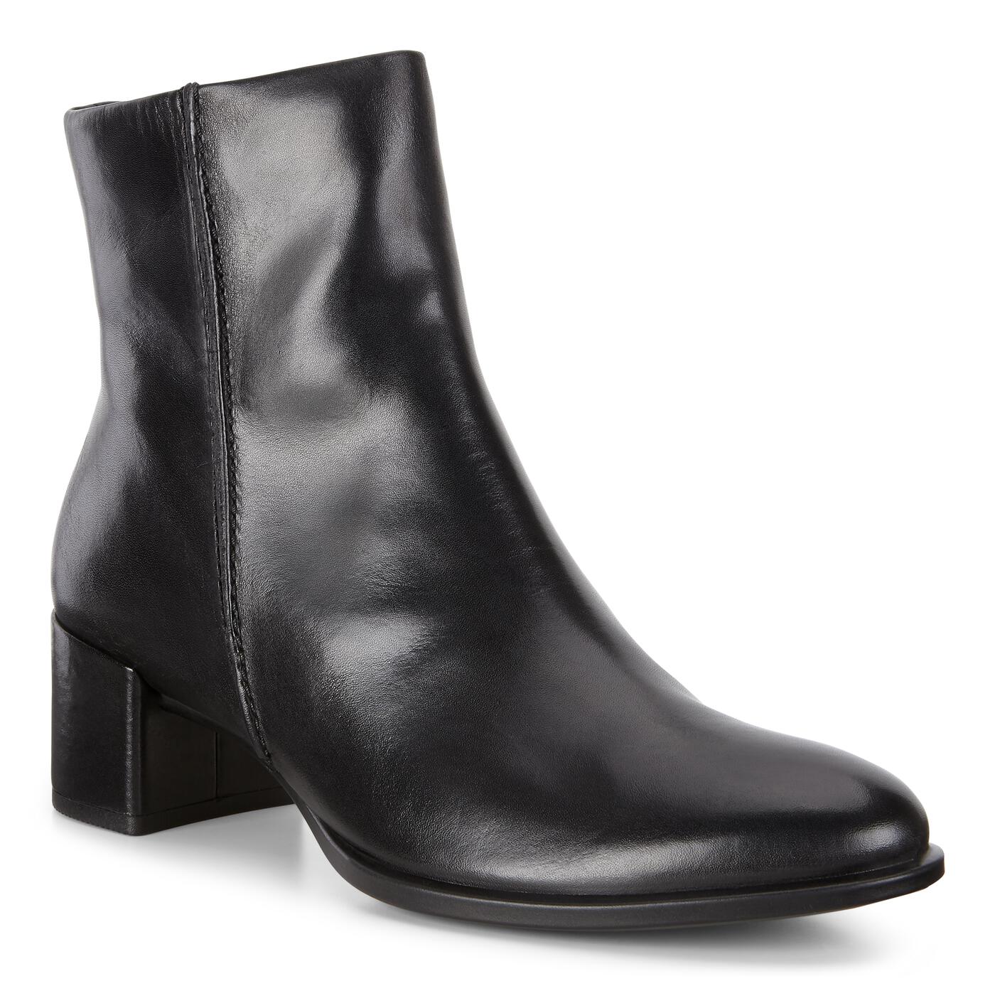 ecco サボ　35 Women's ECCO® Sculpted LX 35 Leather Block-Heeled Pump | Purple