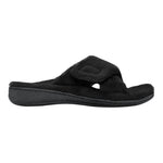 Vionic Relax Slipper in Black - Outside View