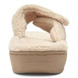 Vionic Relax Slipper in Tan - Rear View