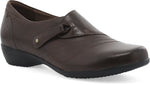 Dansko Franny in Chocolate Burnished Calf - Right 3/4 View