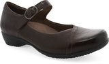 Dansko Fawna in Chocolate Burnished Calf - Right 3/4 View