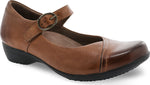 Dansko Fawna in Chestnut Burnished Calf - Right 3/4 View