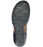 Aetrex Mia in Navy - Bottom View