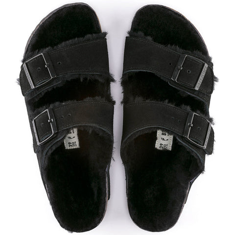 Birkenstock Arizona Shearling Stone Coin 41