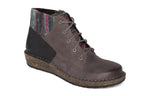 Aetrex Jolie Sweater Boot in Charcoal - Right 3/4 View