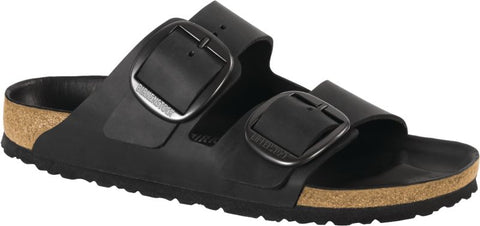 Birkenstock Arizona Big Buckle in Black Oiled Leather