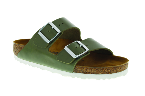 Birkenstock Arizona in Khaki Leather