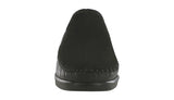 SAS Dream in Charcoal Nubuck / Black Leather - Front View