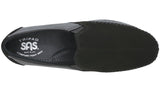 SAS Dream in Charcoal Nubuck / Black Leather - Top View