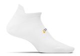 Feetures High Performance Ultra Light No Show Tab in White