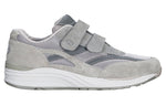 SAS J-V Mesh in Gray Suede - Side View