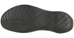 SAS Nudu Slide in Midnight Leather - Bottom View