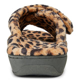 Vionic Relax Slipper in Natural Leopard - Rear View