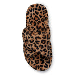Vionic Relax Slipper in Natural Leopard - Top View