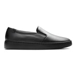 Vionic Avery Pro in Black Leather - Outside View