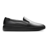 Vionic Avery Pro in Black Leather - Outside View