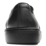 Vionic Avery Pro in Black Leather - Rear View