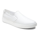 Vionic Avery Pro in White Leather - Right 3/4 View