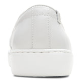 Vionic Avery Pro in White Leather - Rear View