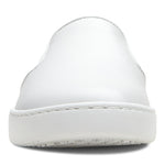 Vionic Avery Pro in White Leather - Front View