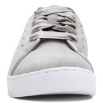 Vionic Keke Sneaker in Light Grey Suede