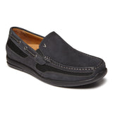 Vionic Earl Slip On in Black - Right 3/4 View