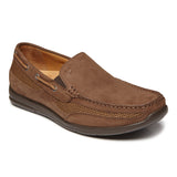 Vionic Earl Slip On in Brown - Right 3/4 view