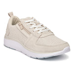 Vionic Remi Casual Sneaker in Cream - Right 3/4 View