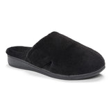 Vionic Gemma Slipper in Black - Right 3/4 View