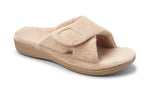 Vionic Relax Slipper in Tan - Right 3/4 View