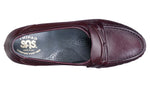SAS Easier in Antique Wine Leather - Top View