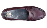 SAS Easier in Antique Wine Leather - Top View