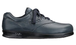 SAS Freetime in Navy Leather - Side View
