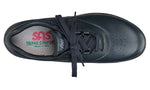 SAS Freetime in Navy Leather - Top View