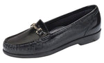 SAS Metro in Black Patent Leather - Left 3/4 View